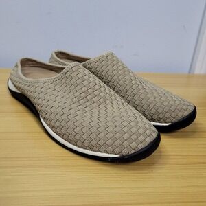 L.L. Bean Sport Woven Slip On Slides‎ 299740 Womens Size 8